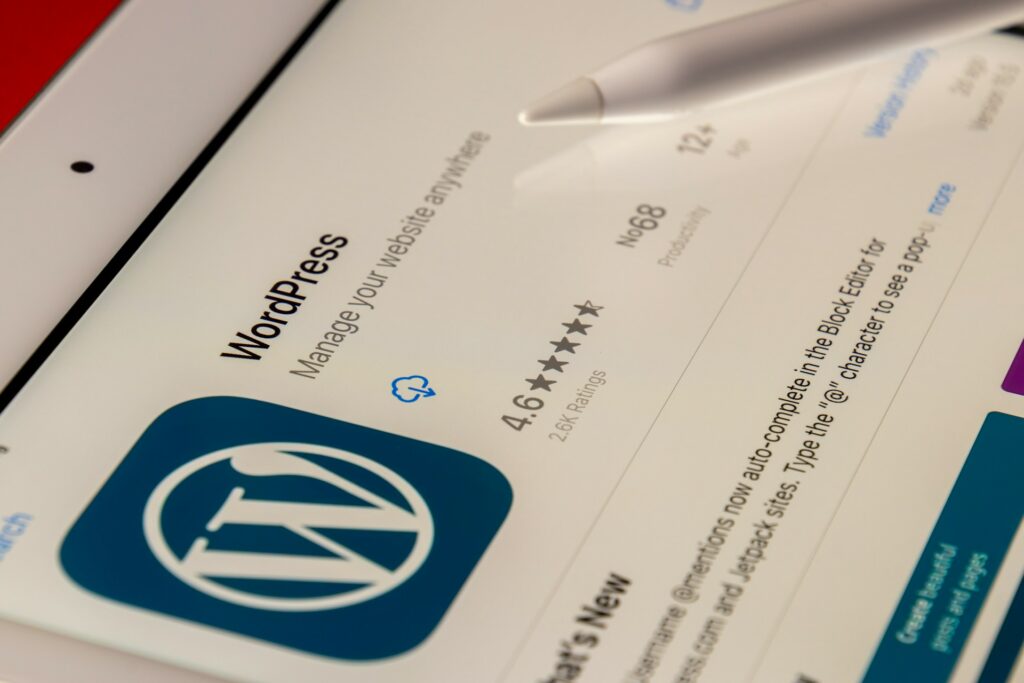 WordPress websites and hosting.